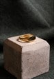 HORIZON SIGNET RING GOLD VERMEIL