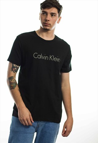 NEW CK CALVIN KLEIN LOGO T_SHIRT 90S M 4.6