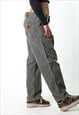 GREEN 90S CARHARTT  CARGO SKATER TROUSERS PANTS JEANS