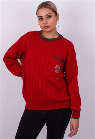 VINTAGE UNITED COLOURS OF BENETTON KNIT SWEATER