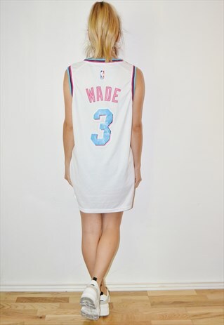 Y2K NBA MIAMI HEAT DWYANE WADE SWINGMAN JERSEY / SHIRT