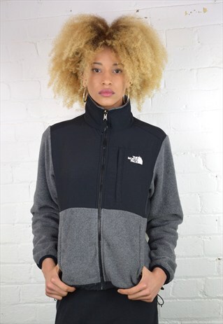 VINTAGE 90'S NORTH FACE ZIP-UP FLEECE