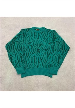 Vintage Knitted Jumper Women's XL