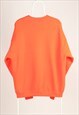VINTAGE LEE CREWNECK SWEATSHIRT ORANGE
