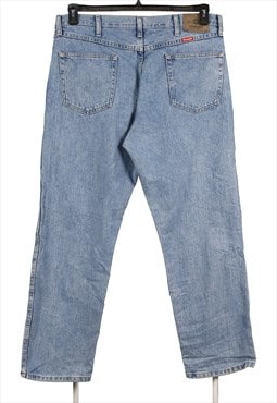Vintage 90's Wrangler Jeans / Pants Light Wash Denim Baggy