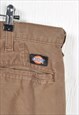 VINTAGE DICKIES CARGO SHORTS BROWN W38