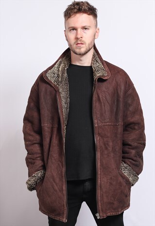 VINTAGE SUEDE AVIATOR JACKET