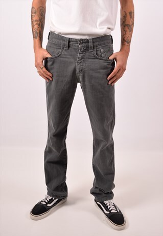 VINTAGE BURBERRY JEANS STRAIGHT GREY