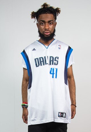 ADIDAS NBA DALLAS COWBOYS VEST BASKETBALL JERSEY