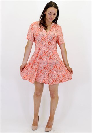 VINTAGE FLORAL SUMMER DRESS
