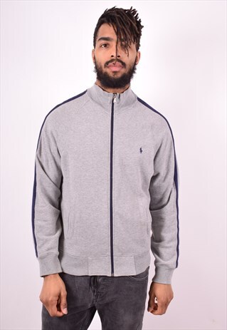 POLO RALPH LAUREN MENS VINTAGE TRACKSUIT TOP JACKET MEDIUM