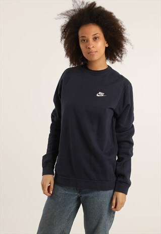 VINTAGE NIKE EMBROIDERED LOGO SWEATSHIRT