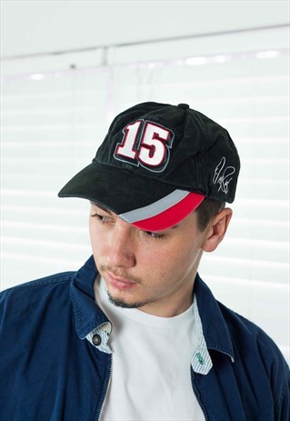 VINTAGE NASACR BASEBALL CAP LOGO 90S X 2.9