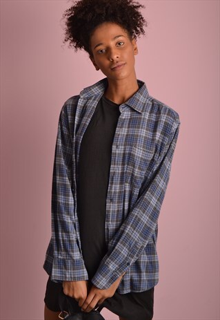 CHECK FLANNEL SHIRT GRS933