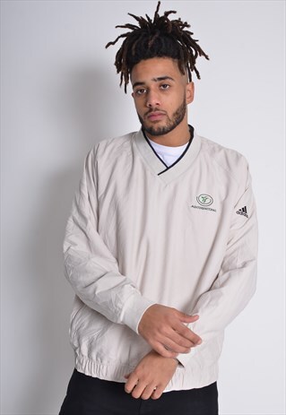 VINTAGE NIKE WINDBREAKER SWEATSHIRT CREAM