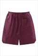TIE-DYE BOARDING SHORTS PREMIUM GRADIENT SKATER PANTS IN RED