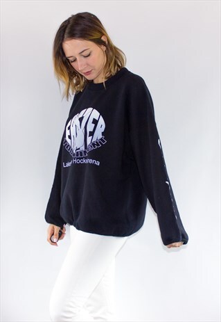 RETRO OVERSIZED HOCKEY SWEATSHIRT
