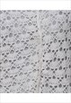 VINTAGE WHITE CROCHET CARDIGAN - S