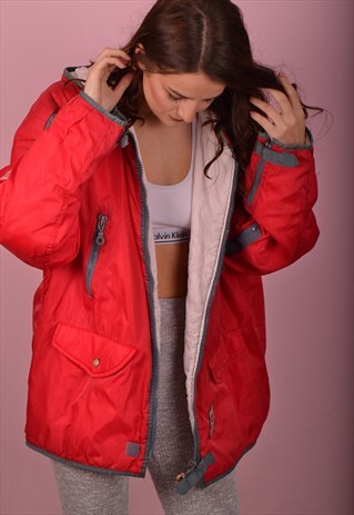 RED TIMBERLAND UNISEX JACKET GRH1967