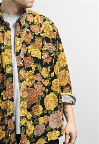 VINTAGE CORDUROY CORD SHIRT