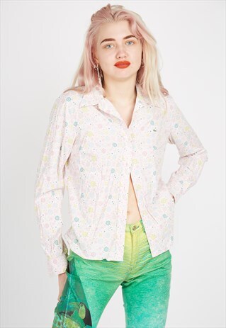VINTAGE PINK LACOSTE SHIRT