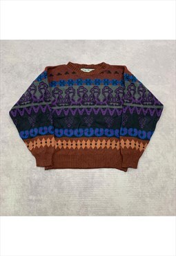 Vintage Knitted Jumper Men's M