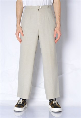 VINTAGE 90S UNISEX BEIGE PANTS