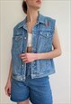 VINTAGE HARD ROCK CAFE DENIM VEST GILET
