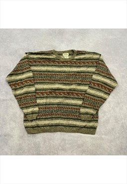 Vintage Knitted Jumper Men's XL