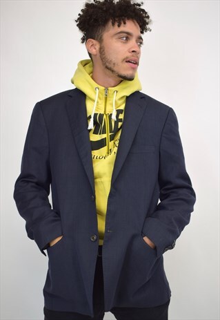 VINTAGE 90S HUGO BOSS NAVY BLAZER