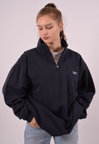 blue reebok sweatshirt