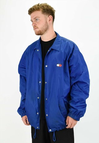 TOMMY HILFIGER JACKET IN BLUE. SIZE L