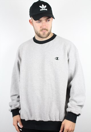 VINTAGE CHAMPION USA SMALL LOGO SWEATSHIRT JUMPER