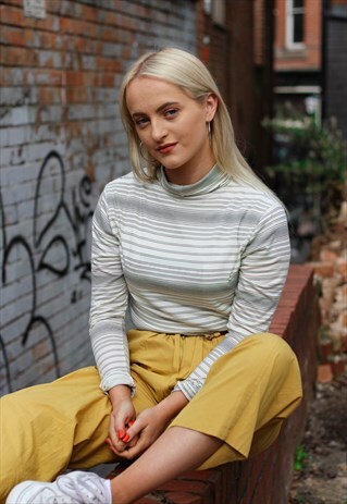 POLO NECK TOP
