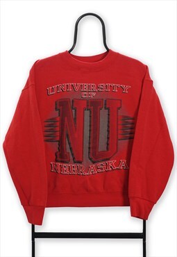 Vintage Red Nebraska Sweatshirt