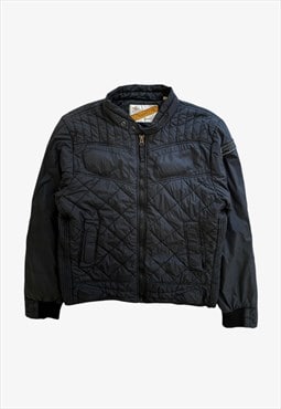 Vintage 80s Men's Schott Perfecto Quilted Puffer Jacket