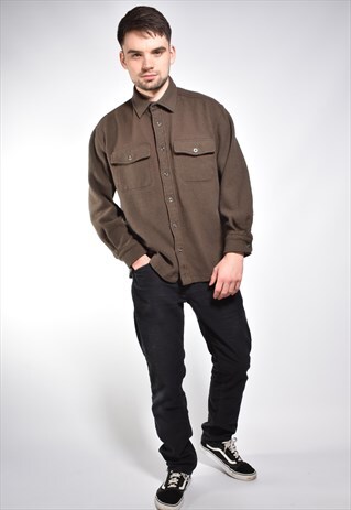 VINTAGE 90S TIMBERLAND WOOL SHIRT