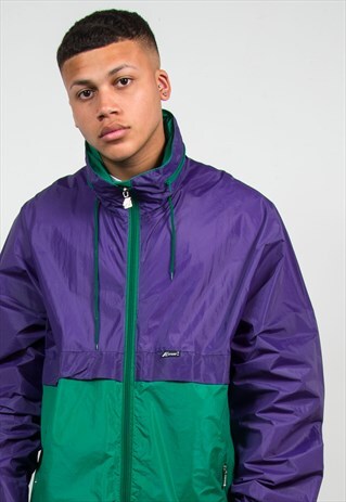 K-WAY WATERPROOF CAGOULE JACKET