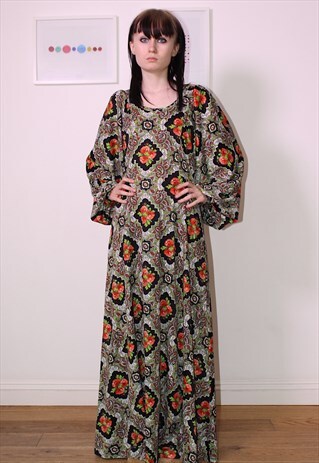 70S HIPPY CHIC MAXI DRESS