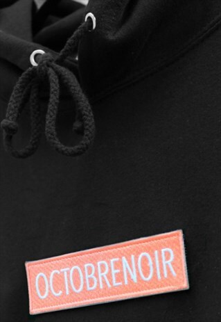 PEACH VELCRO BOX LOGO