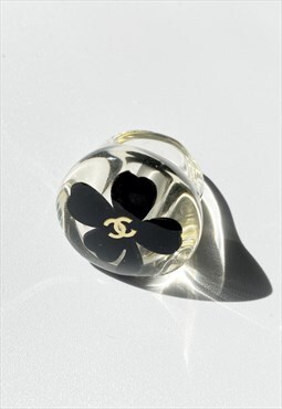 Chanel Rare clover ring