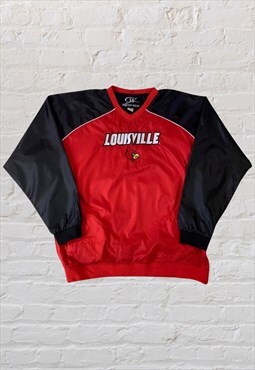 Vintage Louisville Cardinals pullover training top/jacket 