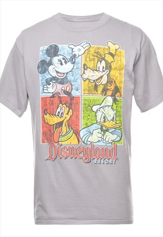 VINTAGE DISNEY DISNEYLAND RESORT CARTOON T-SHIRT - M