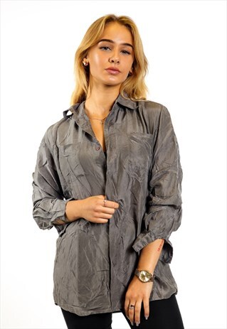 VINTAGE SILK SHIRT S740