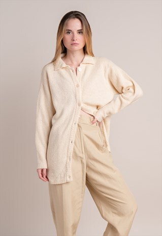WOOL BLEND CARDIGAN