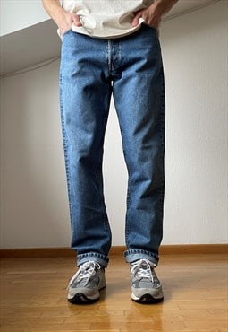 Vintage LEVIS 501 Jeans Denim Pants 90s Washed Blue 