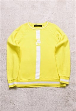 Women's Karl Lagerfeld Yellow Print Sweater Sweatshirt