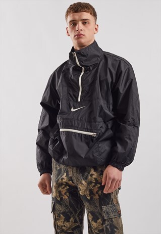 VINTAGE NIKE 1/4 ZIP SHELL JACKET