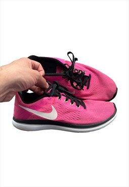 Womens Nike running/ gym trainers UK 5 pink 2016 flex