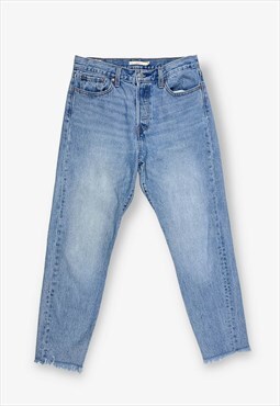 Vintage levi's raw cut boyfriend fit jeans w31 l28 BV16909